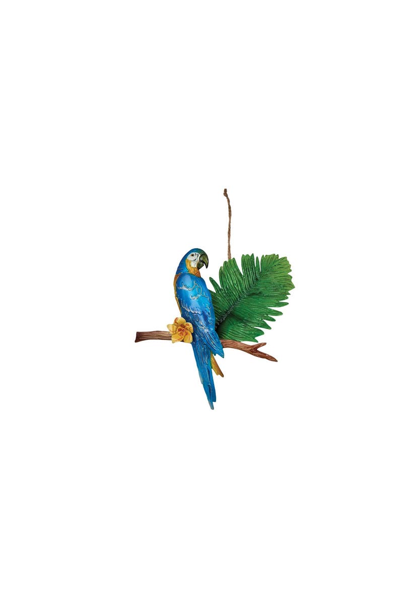 Rainforest Bird Christmas Tree Ornament Set of 3, Alternate, color, Green