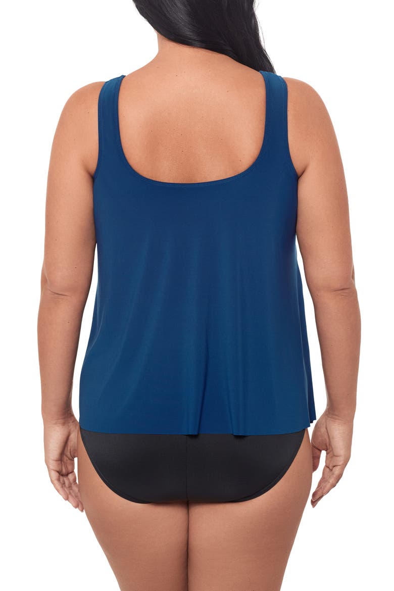 Illusionists Ursula Swim Top, Alternate, color, TWILIGHT