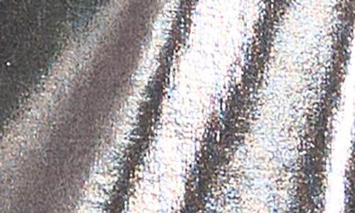 Cece Women's Metallic Shine Short Sleeve T-shirt In Gunmetal