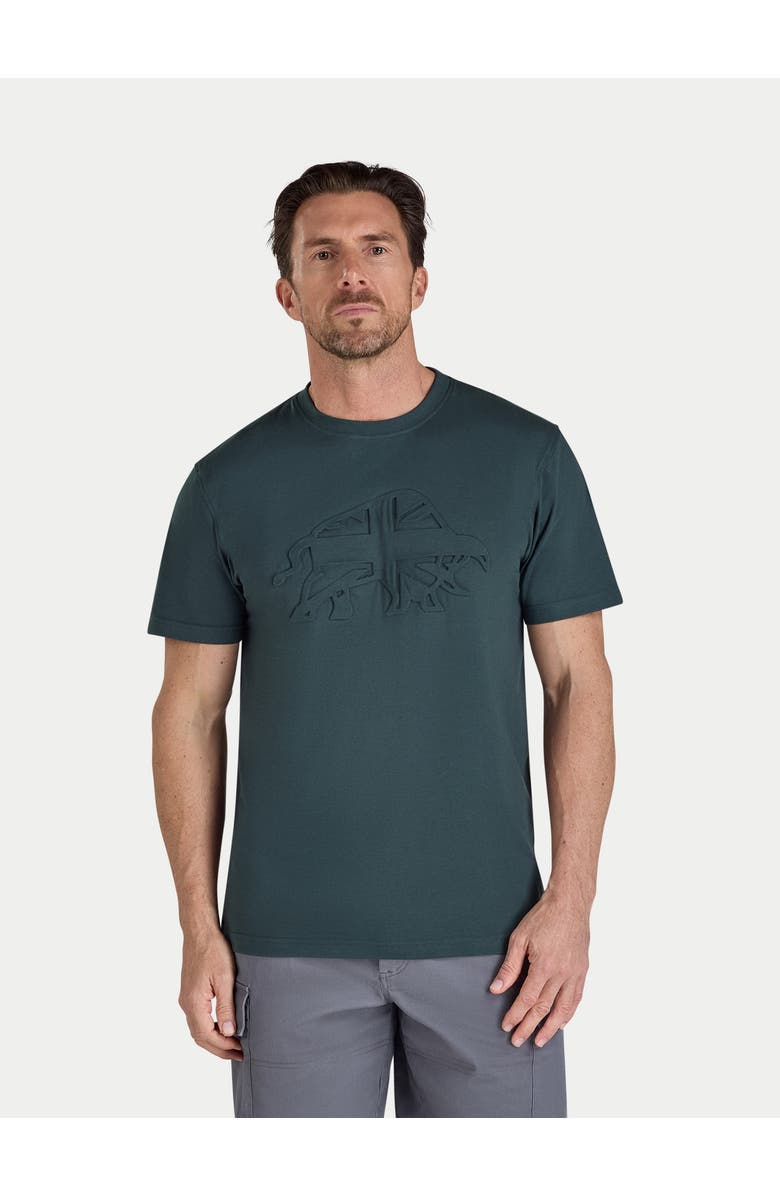 Raging Bull 3D Embossed Bull T-Shirt, Main, color, Forest
