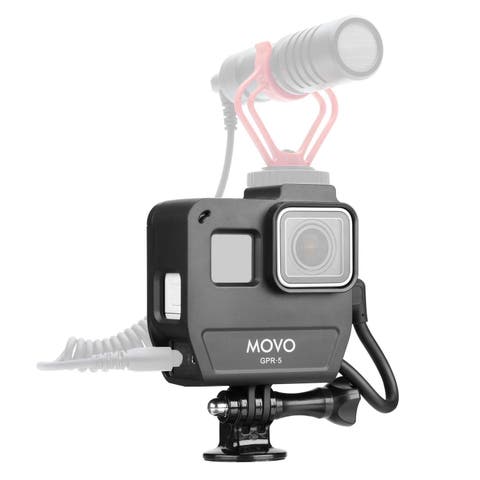 GPR-5 Media Housing Case Compatible with GoPro HERO5, HERO6, HERO7