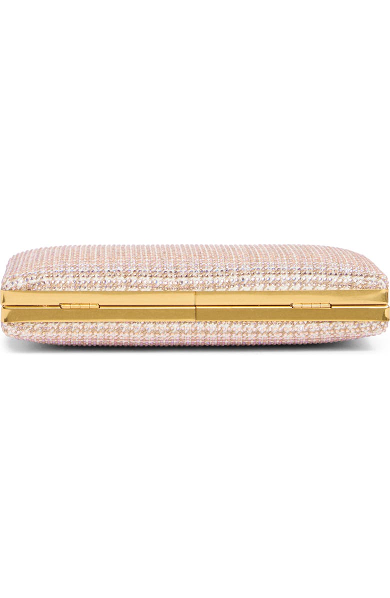 Kurt Geiger London Crystal Box Clutch, Alternate, color, Beige Comb