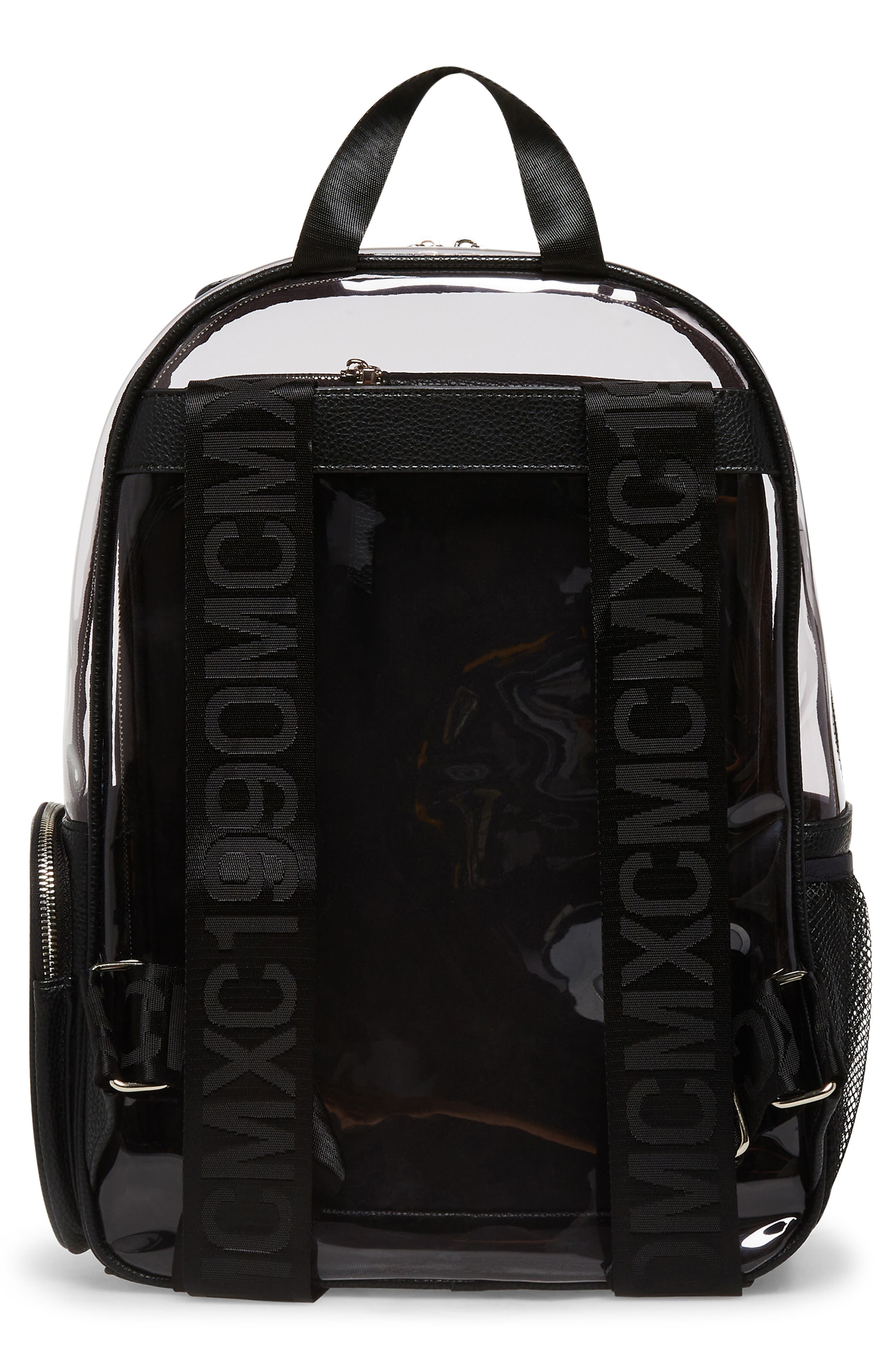 Steve Madden Clear Backpack, Alternate, color, 