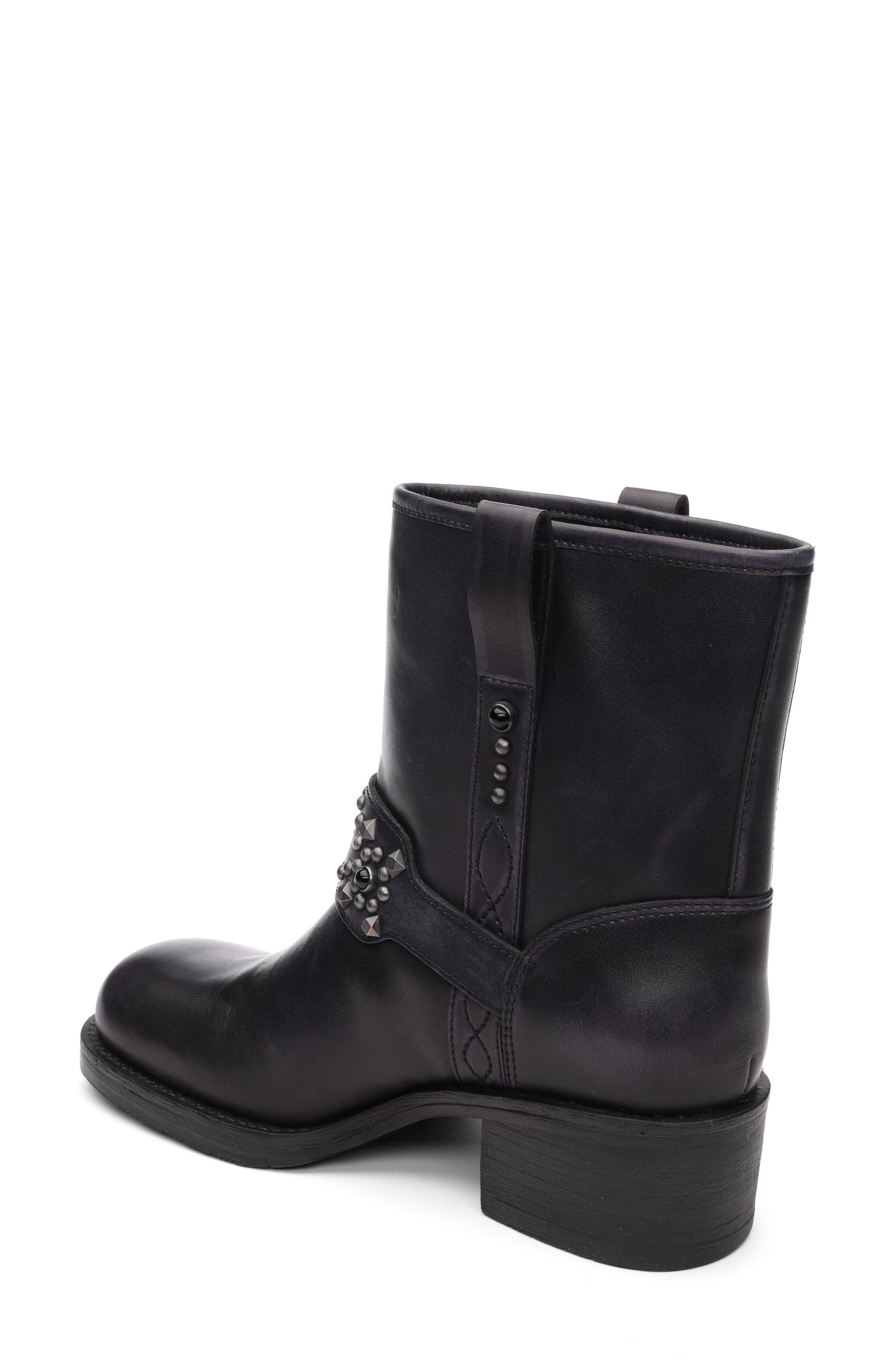 Ash Tequila Moto Bootie, Alternate, color, Black