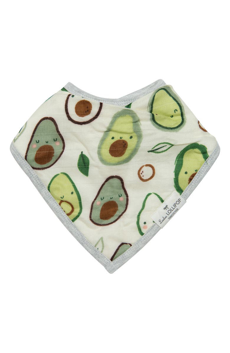 Loulou Lollipop 2-Pack Muslin Bandana Bibs, Alternate, color,