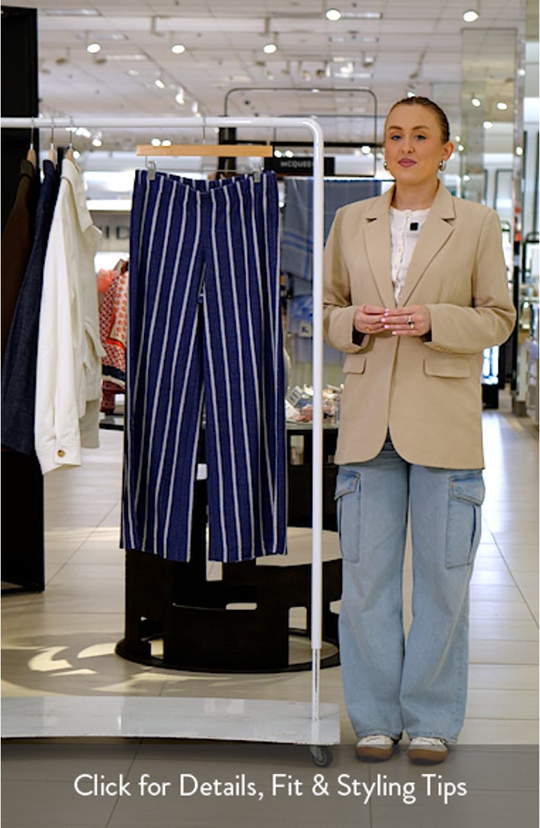 Beach Stripe Terry Cloth Pants, sales video thumbnail