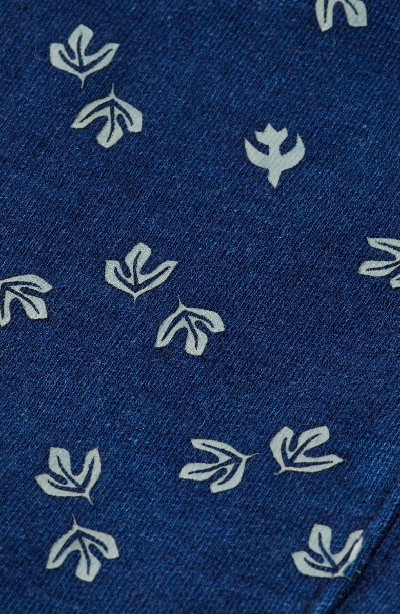 Scotch & Soda Indigo Cotton Crewneck Sweatshirt, Alternate, color, Indigo