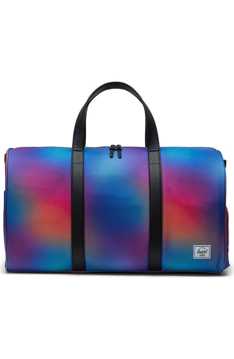 Herschel Supply Co. Novel Water Resistant Recycled Polyester Duffle Bag, Main, color,