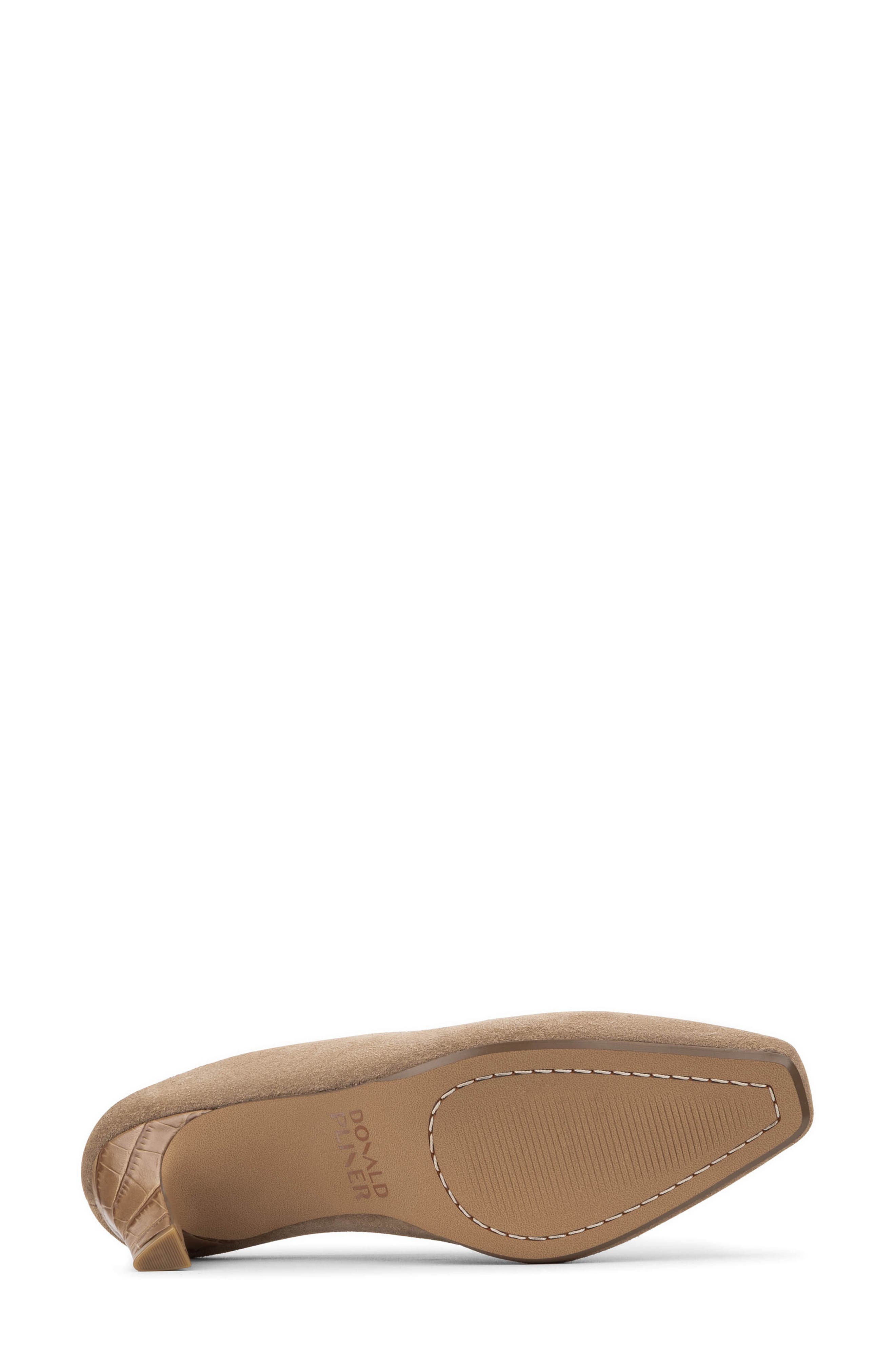 Braelynn Leather Heeled Mule, Alternate, color, TOBACCO