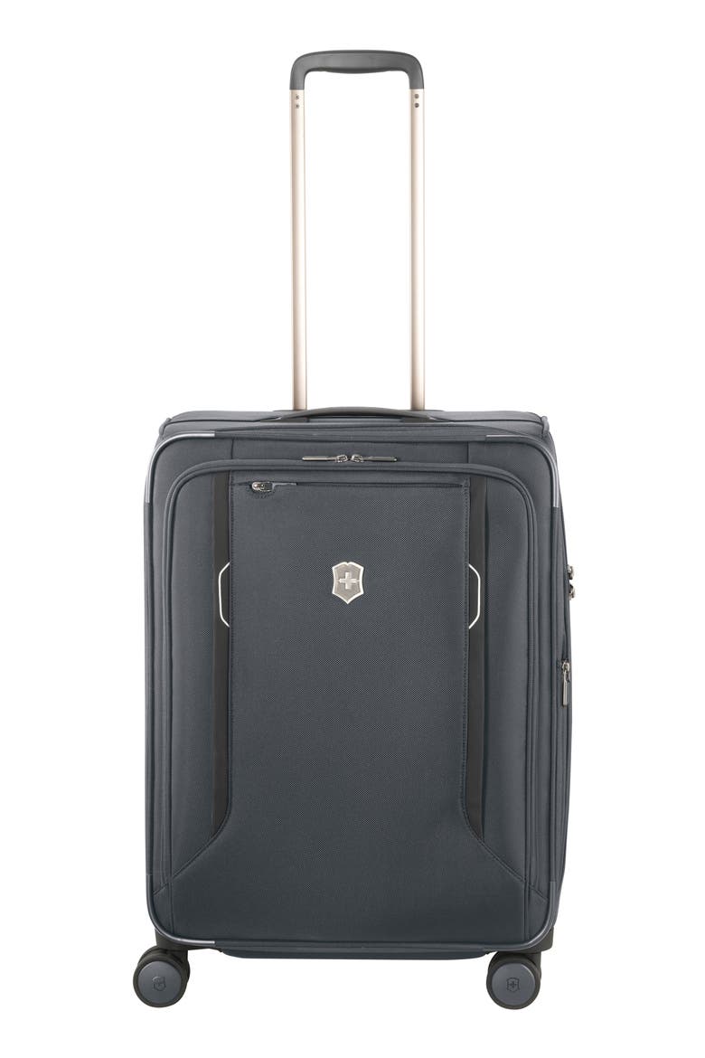 Werks 6.0 Medium 25-Inch Spinner Packing Case, Main, color, GRAY
