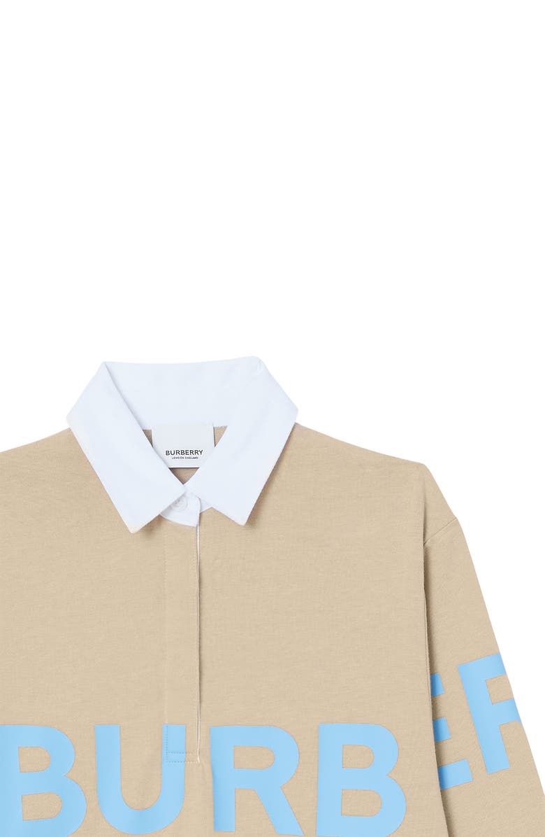 Burberry Kids' Jessy French Terry Polo Dress, Alternate, color, 