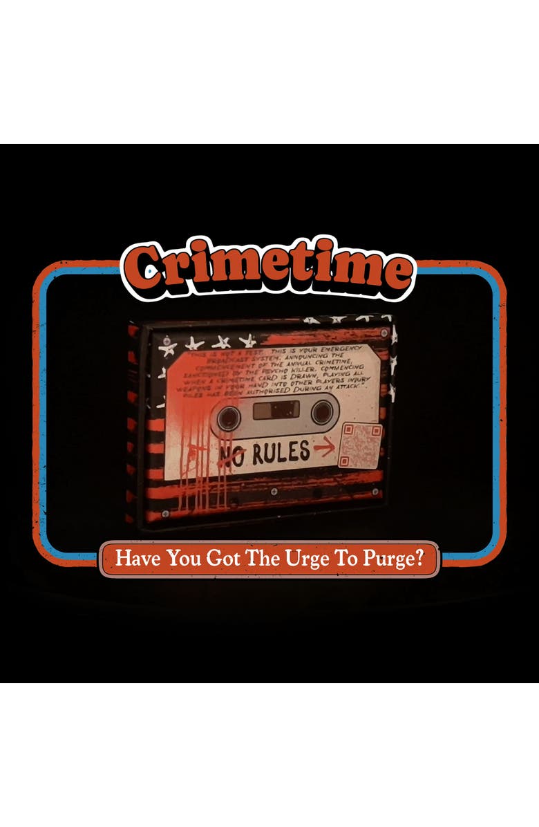 Psycho Killer Crimetime Expansion Party Card Game, Alternate, color, Red