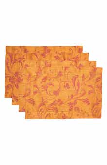 FRENCH HOME Linen Renaissance Placemats - Set of 6