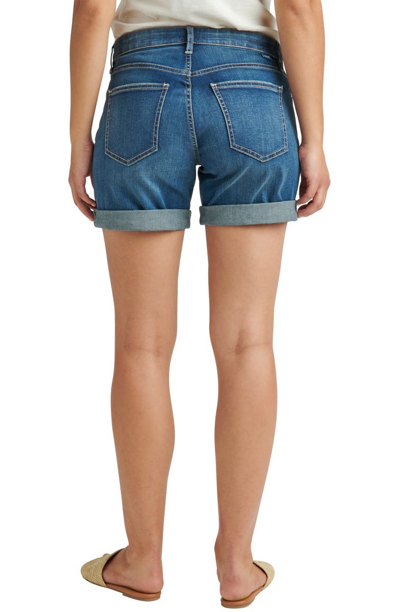 JAG Jeans Alex Boyfriend Denim Shorts, Alternate, color, 