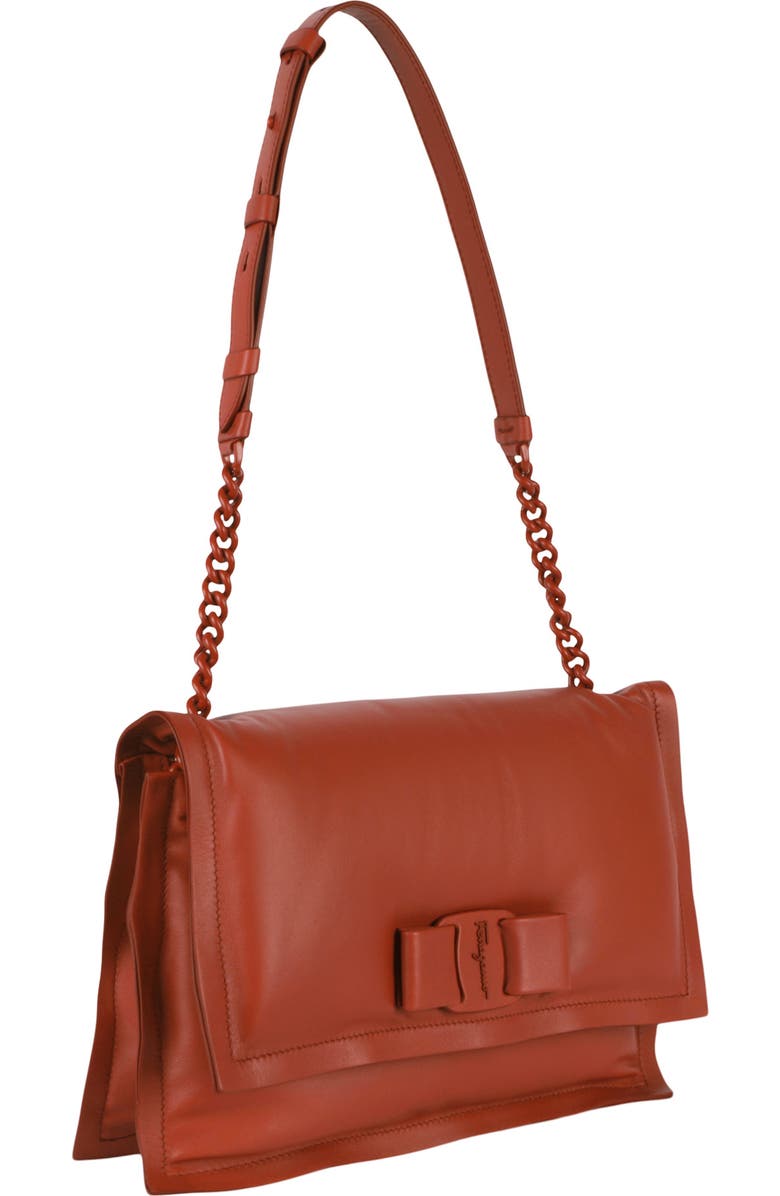 FERRAGAMO Leather Shoulder Bag, Alternate, color,