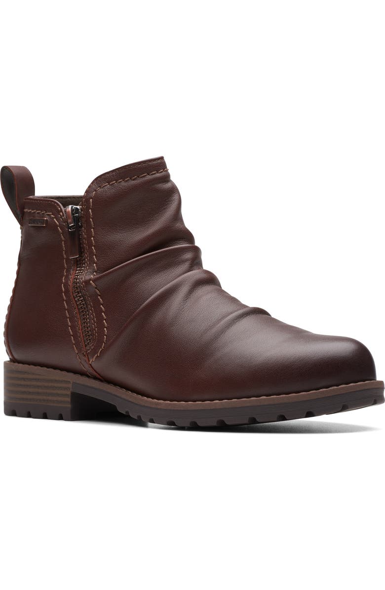 Clarks<sup>®</sup> Aspra Walk Waterproof Bootie, Main, color,