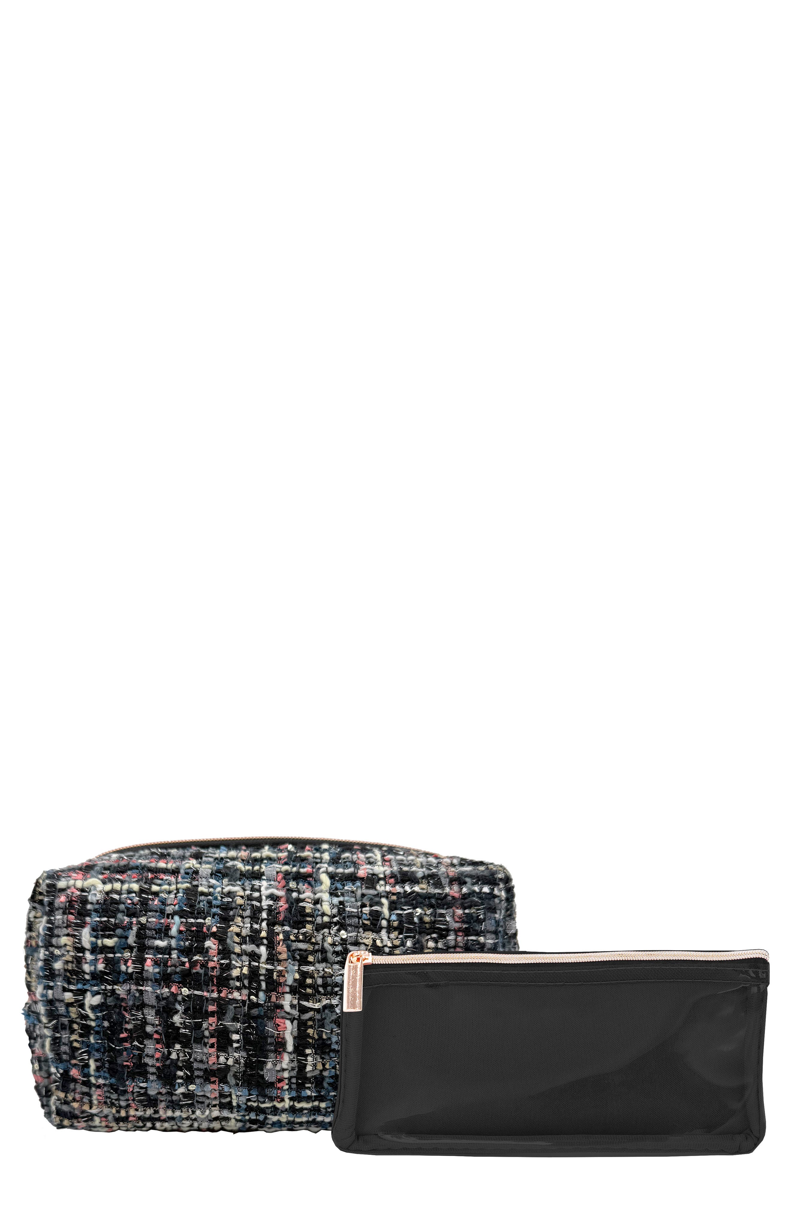 MYTAGALONGS Cosmetic Loaf Bag & Brush Pouch Set