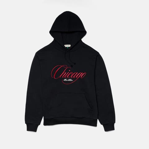 Chicago Hoodie - Black - Unisex