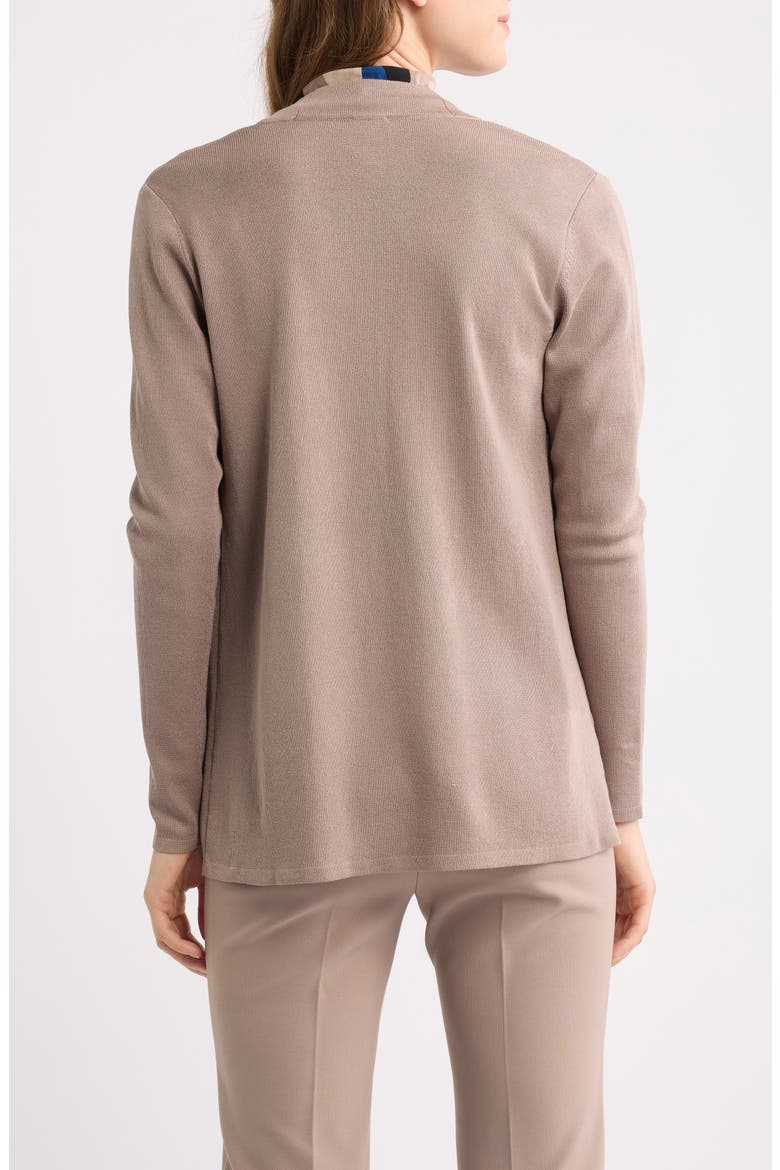 Malibu Open Front Cardigan, Alternate, color, NATURAL CLAY