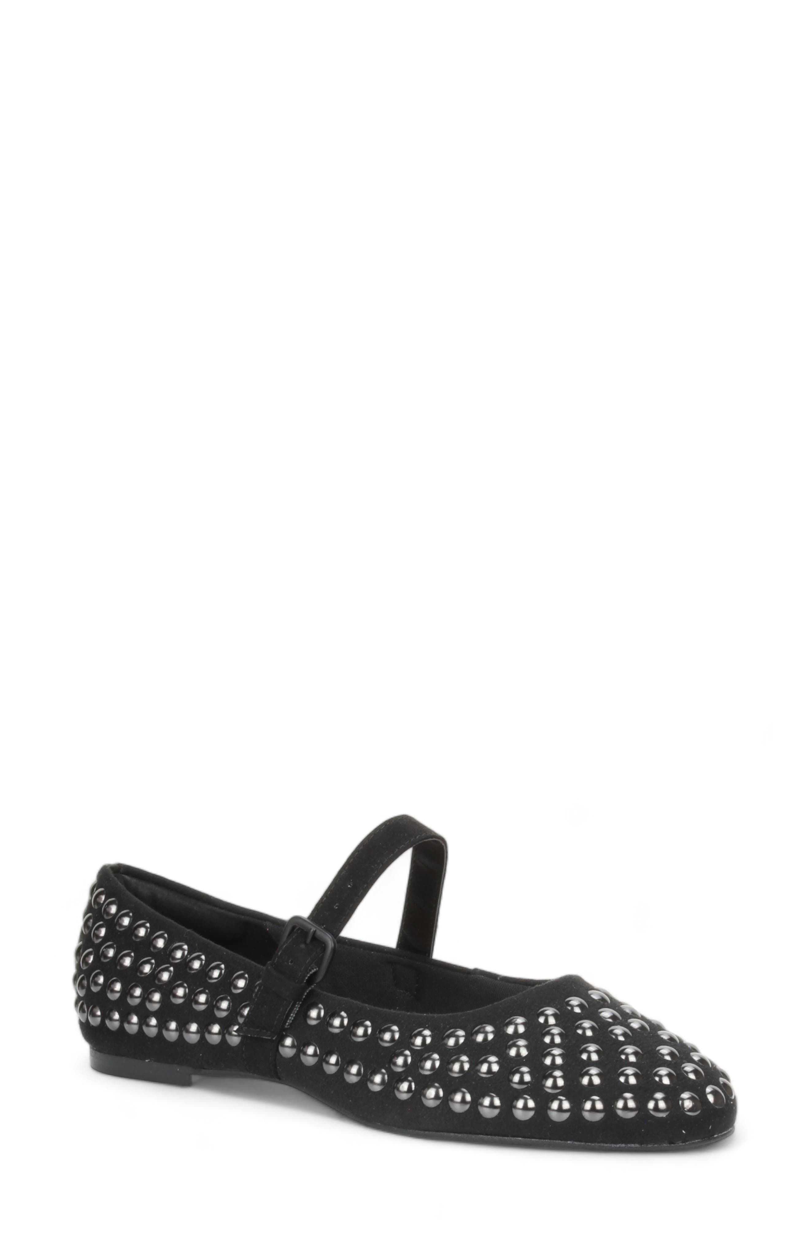 Love Rio Misty Studded Mary Jane Ballet Flat