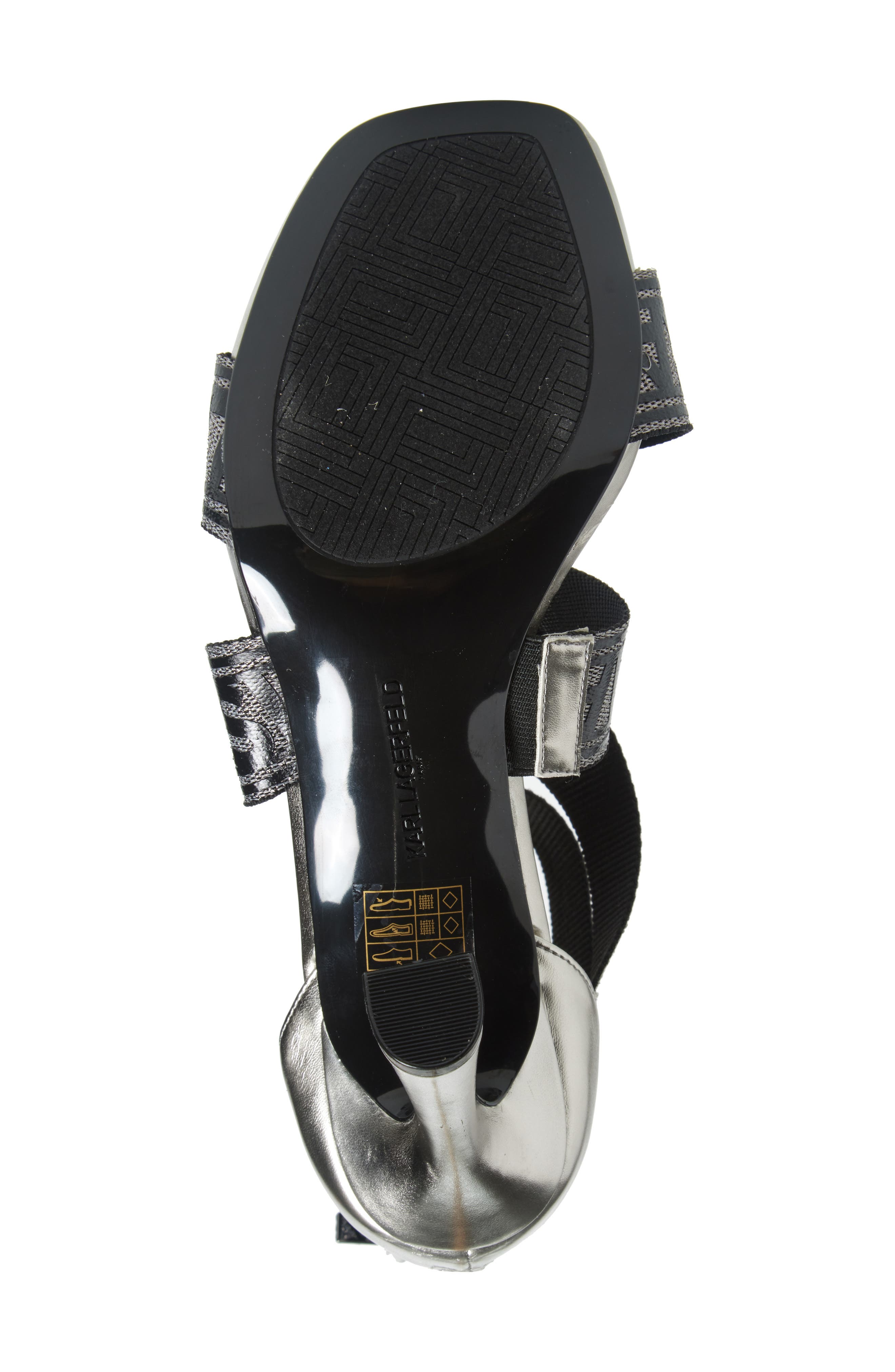 KARL LAGERFELD PARIS Careliz II Strappy Sandal, Alternate, color, 