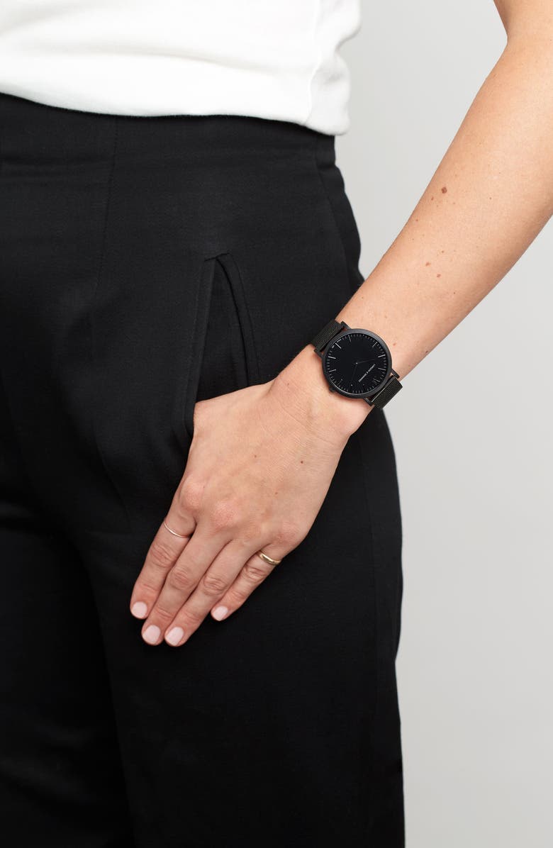 LARSSON & JENNINGS Lugano Mesh Strap Watch, 40mm, Alternate, color,