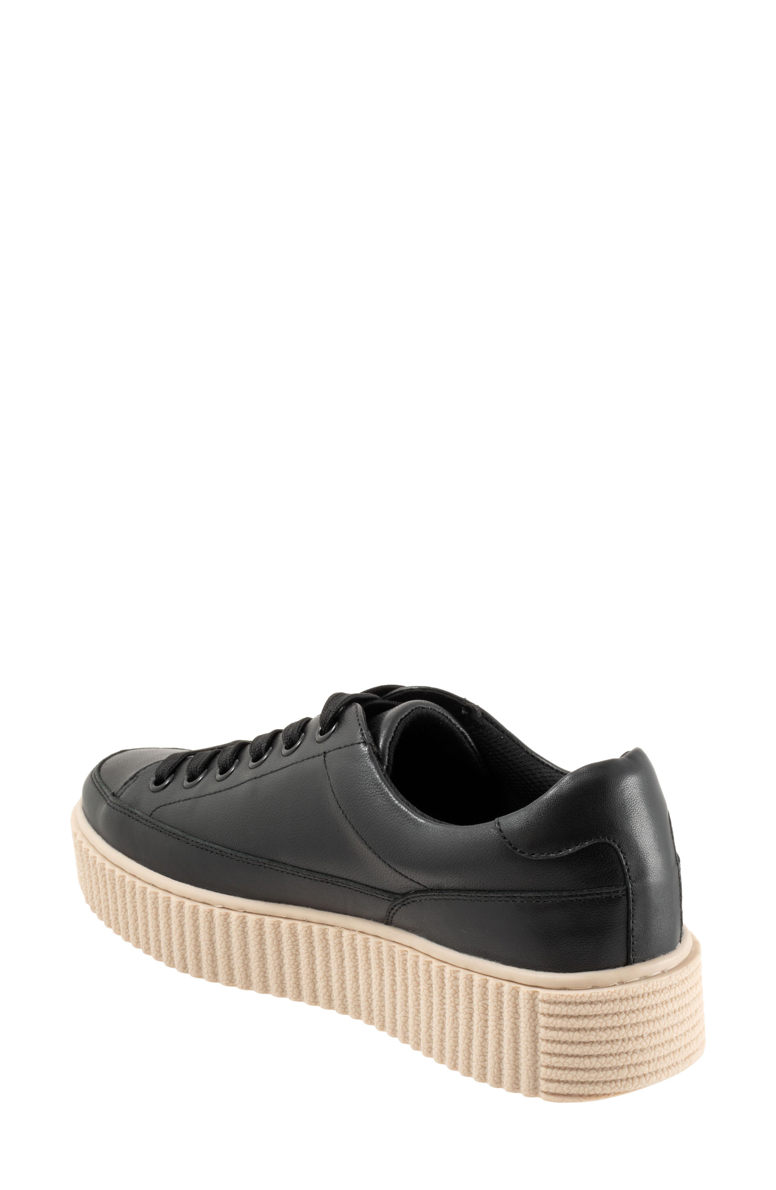 Trotters Baylor Platform Sneaker, Alternate, color, Black