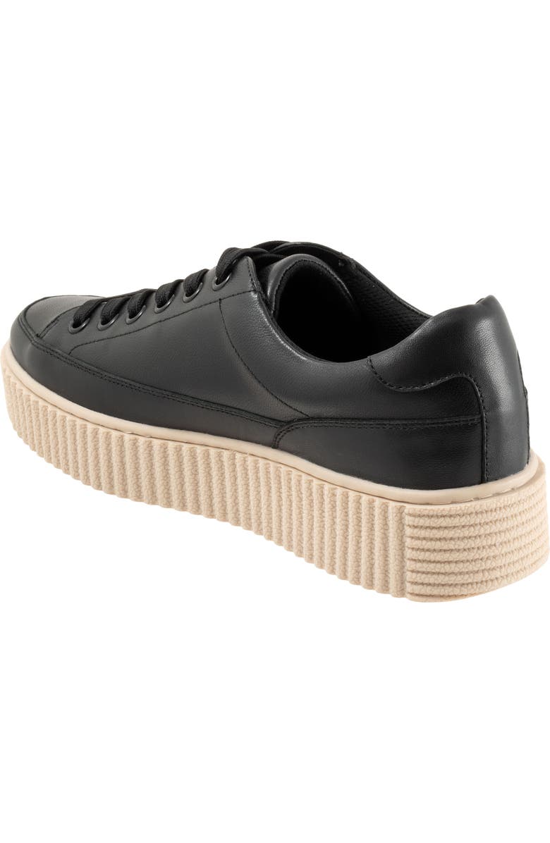 Trotters Baylor Platform Sneaker, Alternate, color, Black