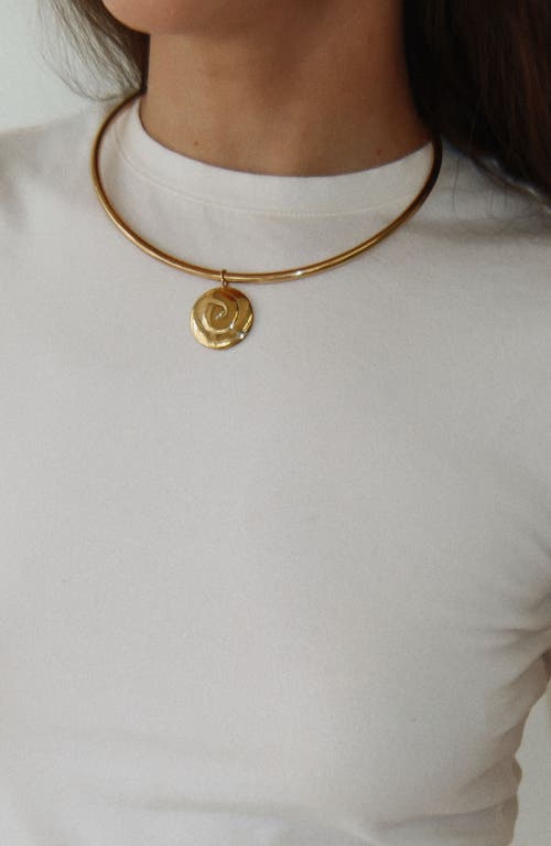 Joiana Jewelry The Neck Cuff Necklace In Gold