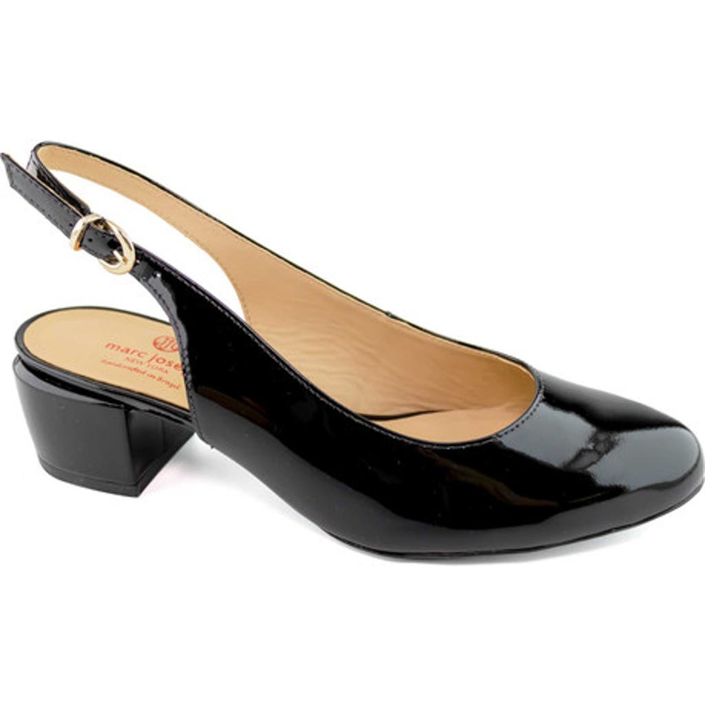 Marc Joseph New York Broad St Slingback Leather Pump