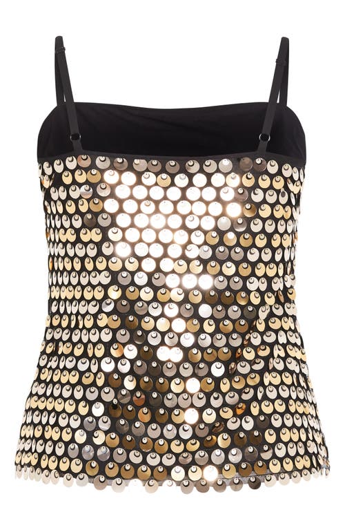 City Chic Disco Paillette Sequin Camisole
