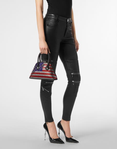 Philipp Plein Majestic Handbag American Flag Small Women