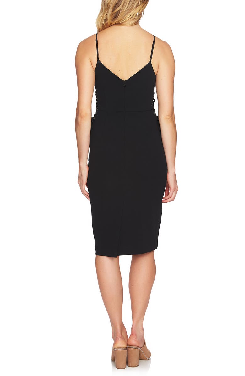 1.STATE Side Tie Slipdress, Alternate, color, Rich Black