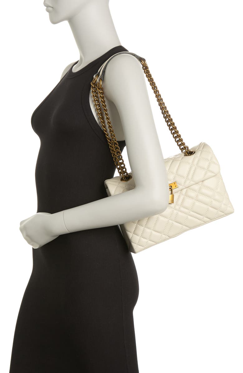 Kurt Geiger London Brixton Lock Leather Shoulder Bag, Alternate, color,