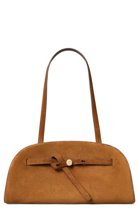 Romy Suede East West Bauletto
