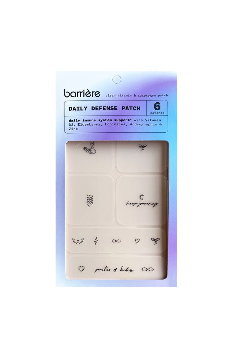 Barriere Daily Defense Patch 6ct Mini Motifs - Black, Main, color, Mini Motifs