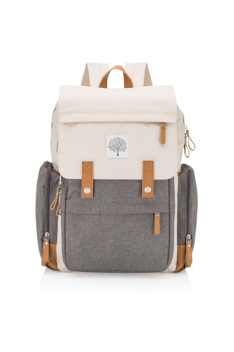 Birch Bag Diaper Backpack, Main, color, Cream