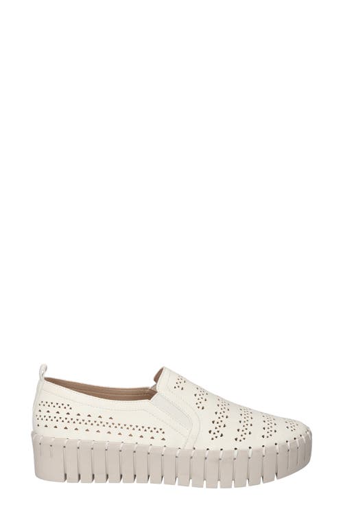 Shop Easy Street Peppy Slip-on Platform Sneaker In White