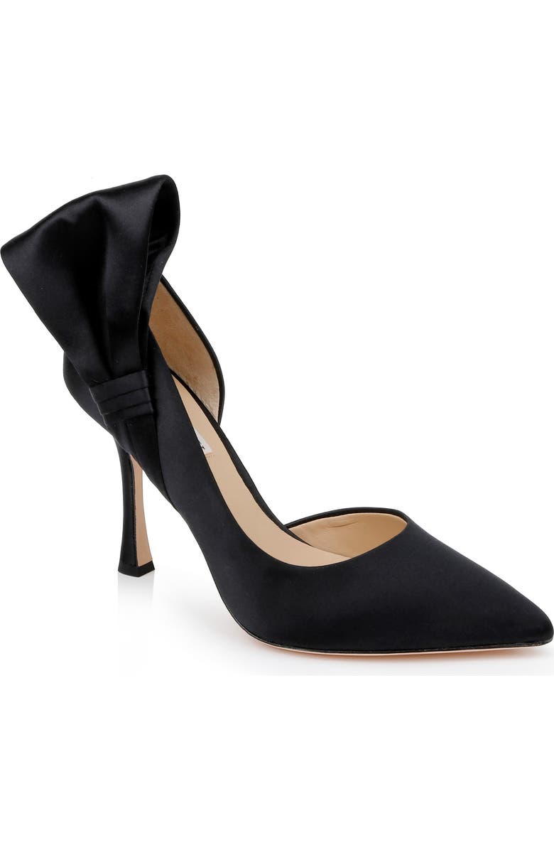 Badgley Mischka Collection Alejandra Pointed Toe Half D'Orsay Pump, Main, color,
