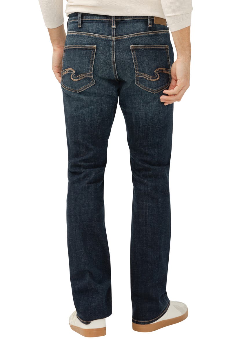 Silver Jeans Co. Jace Slim Bootcut Jeans, Alternate, color, Bronco