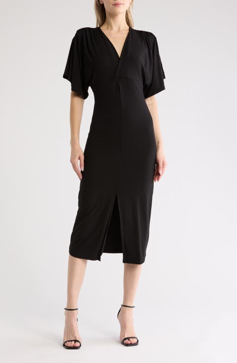 Front Twist Maxi Dress