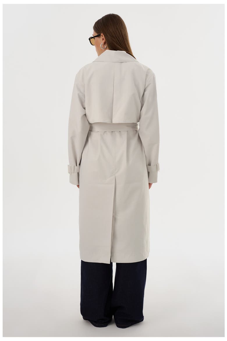Colette | Trench Coat, Alternate, color, Whisper White