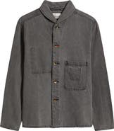 Imperfects Shepherds Cotton Denim Button-Up Shirt