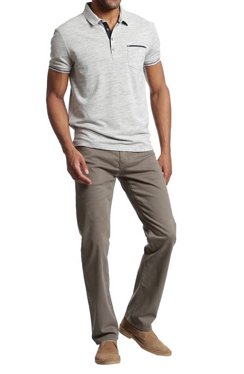 Mavi Jeans Zach Twill Straight Leg Pants In Dusty Olive Twill