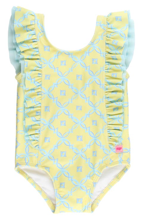 Kids' Banana Coastal Cham UPF 50+ One-Piece Swimsuit (Baby & Toddler)