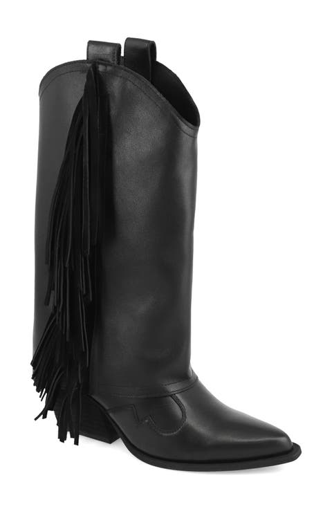 Deston Pointed Toe Western Boot (Women)