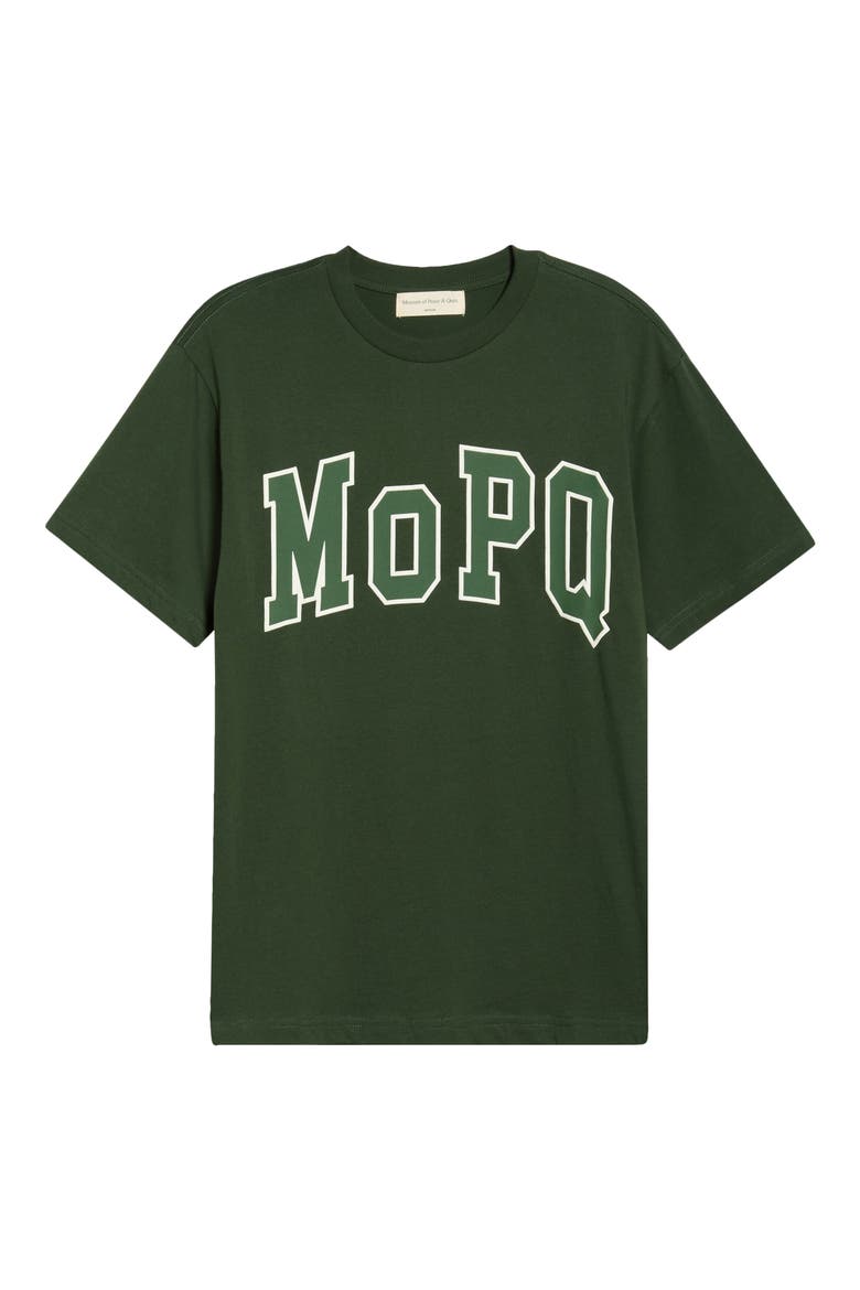 University Logo Graphic T-Shirt, Alternate, color, FOREST