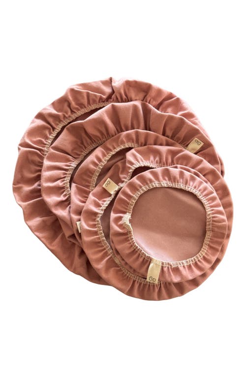 Ardent Goods Organic Cotton Bowl Cover Set in Rose  product