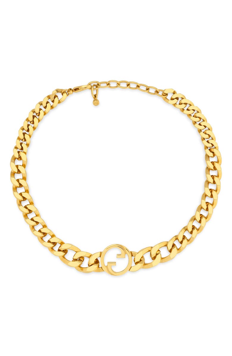 Gucci GG Chain Choker, Alternate, color,