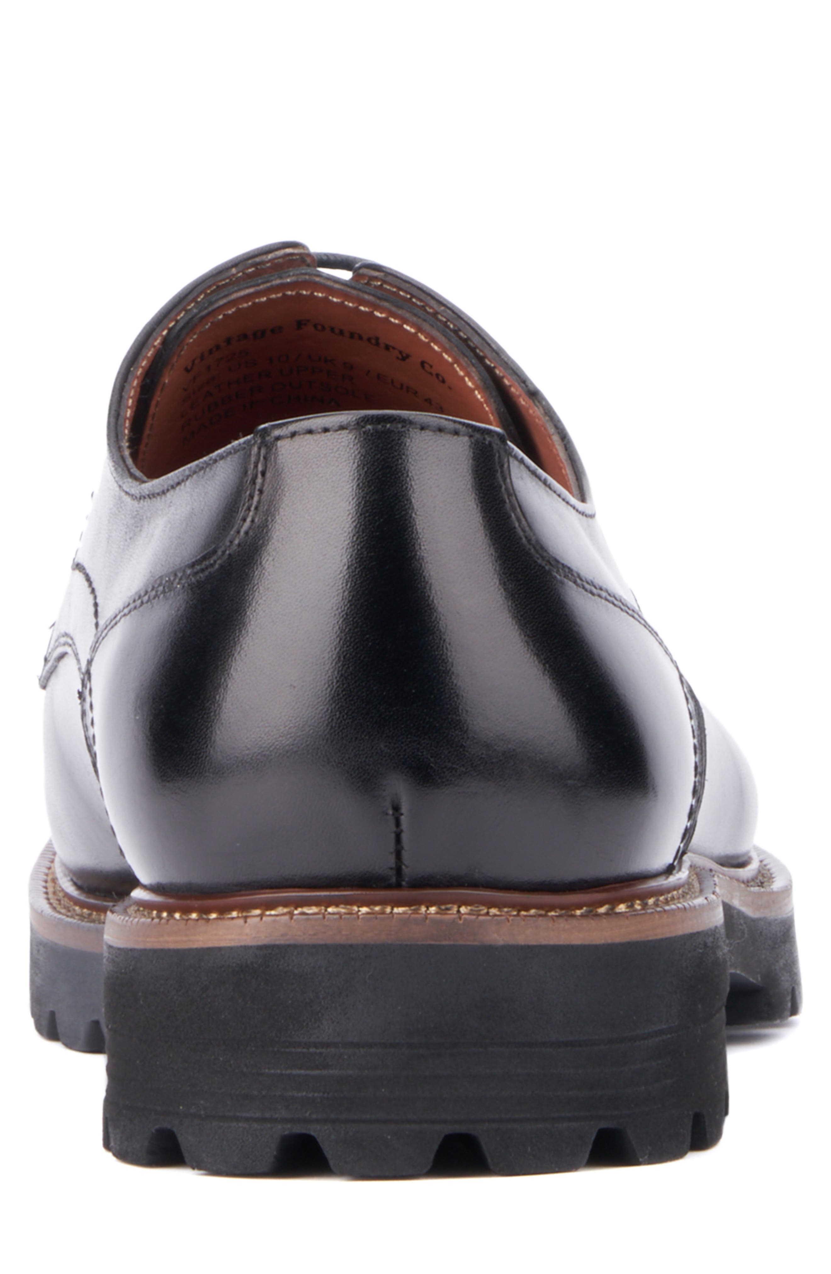 VINTAGE FOUNDRY Devon Plain Toe Lug Sole Derby, Alternate, color, 
